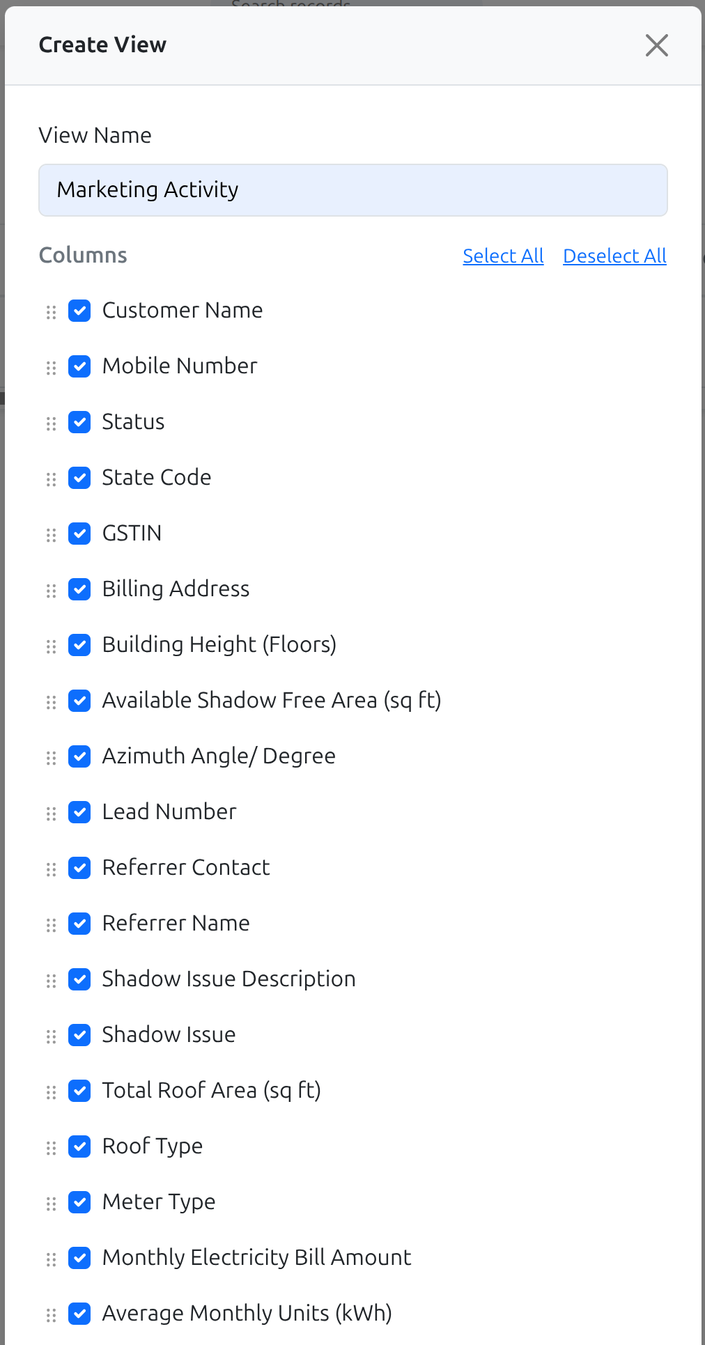 Create View Window